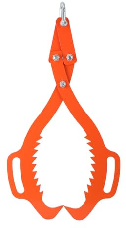 Pinza Forestale Pinza Per Legno Forestale Resistente Dispositivo Di Movimentazione Del Legno In Acciaio Di Grosso Calibro Da 30Pollici PinzaPer LegnoForestale Da 500Kg Con Denti Seghettati Antiscivolo