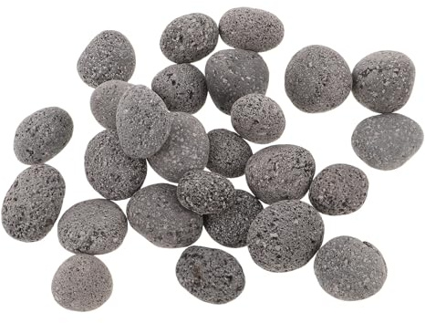 Kisangel Sauna Steine mit Mineralreicher Zusammensetzung 1 Kg Beutel aus Natürlichem Stein und Gleichmäßiger Erwärmung für Sauna zu Hause und Gewerbliche Nutzung