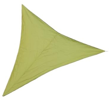 Tende parasole a vela triangolare pieghevole impermeabile 3x3x3,0 m for attività all'aperto, da campeggio, giardino, telo ombreggiante(1pc green)