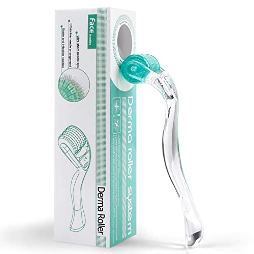 Il miglior Derma Roller 192-1,0 mm aghi Master Micro Needle System Skin Anti-Ageing acne smagliature cellulite pelle riduce la perdita di capelli … (192-1,0 mm)