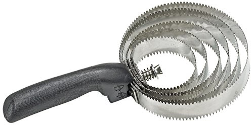 Busse 4026107174259 Striegel Feder-Edelstahl, 6 Ringe