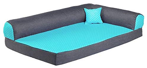 Baldiflex Wasserdichte Hundematratze Belle 120 x 75 cm, Höhe 10 cm