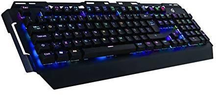 Conceptronic KRONIC01PT Mechanische Gaming-Tastatur, RGB, Blue Switche, Tastatur Layout Portugiesisch