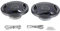 2pcs Caro Coaxial Speakers Stereo Super Tweeter 500W Subwoofer Loudspeaker+car Speakers+car Speakers+car Speakers