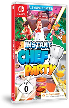 INSTANT CHEF PARTY - 13 Games in einer Box für die ganze Familie - Partyspaß