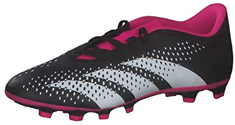 adidas Unisex Predator Accuracy.4 Flexible Ground Boots, core Black/Cloud White/Team Shock Pink 2, 7 UK