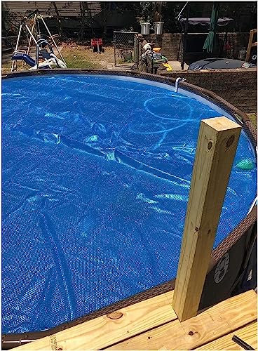 AviiSo Rainproof Pool Cover Solar Pool Cover for Above Ground Pool, Solar Covers Thermal Blanket, Round Swimming Pools Ground Pool (Size : 6m/20ft)