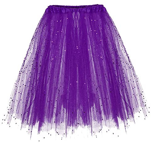 Prime Time Angebote Tüllrock Damen Lang Karneval Kostüm Damen Fasching Pirat Tuetue Set Erwachsene Tuellrock Pink Knielang Petticoat Rock 50Er Jahre Glitzer Kleid Silvester Festival Herren