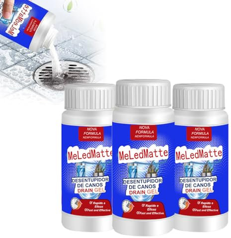 Powerful Pipe Dredge Agent,Leistungsstarkes Rohr-Baggermittel, Rohrbagger Deodorant, Kraftvoll Schäumend Rohrreiniger Abflussreiniger, Toilettenreiniger Abflussreiniger Schaum (3PCS, milliliter, 100)
