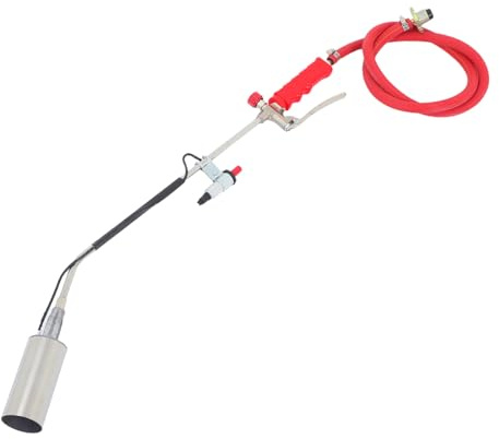 NOLITOY Flame Burner Torch Kit Portable for Culinary Welding and Outdoor Repairs High-Temperature Soldering Brazing Torch with Efficient Liquefied Gas Use User-Friendly Handheld Design