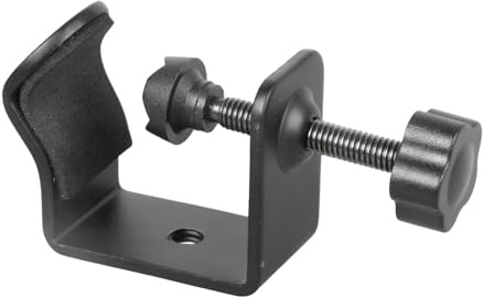 Abrazadera de hierro ajustable para tuberías de 1 a 36 mm, soporte de teléfono a trípodes, luces de estudio, herramientas de transmisión, soporte de fotografía de estudio