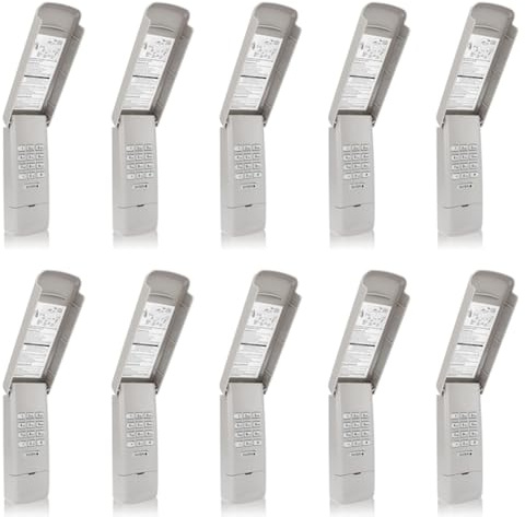 Xnuiasqe Apertura del Garage Wireless Tastiera 877MAX 10PCS Controllo Remoto Chiave per Porte del Garage