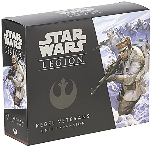 Atomic Mass Games | Star Wars Legion: Rebel Expansions Veterans Unit | Unit Expansion | Miniatures Game | Ages 14+ | 2 Players | 90 Minutes Playing Time
