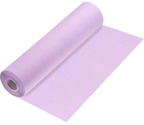 100%Mosel Runner da Tavolo in Tessuto Non Tessuto, in Lilla (30 cm x 25 m), Runner Decorativo da Tavola, elegante Decorazione da Tavola per Compleanni & Matrimoni