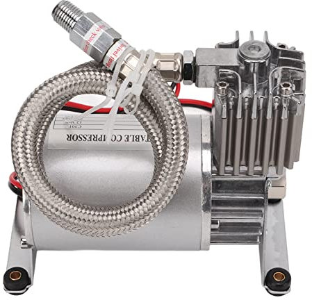 Heavy Duty Air Compressor,Portable Air Compressor,12V 20A 150PSI 1.9CFM for Trucks Car Train Horns Suspensions,for Universal Vehicles Yacht Boats