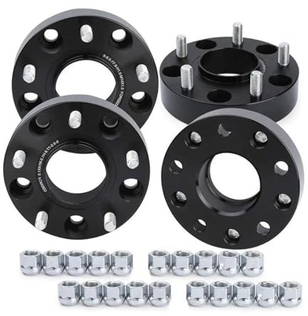 ZALTAS Spurverbreiterung Für Dodge Für Ram 1500 2012-2018 5x5,5 Spurverbreiterungen 5x139,7 Hub Centric Spacer 4PCS 1.5 (38mm) 77,8mm Hub Bohrung M14x1,5 Distanzscheibe