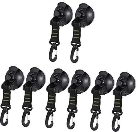 Ganchos de ventosa para ducha, 8 piezas Ganchos de ventosa for ducha, colgadores de ventosa for puerta, colgadores de ventosa for pared, ganchos for ventana, baño, ganchos for toallas, ventosas con ga