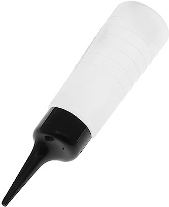 minkissy Shampoo Pot Slant Tip Bottle Scale for Hair Dye Cleaning Empty Applicator Bottle for Tint and Dispenser Use in Beauty Salon