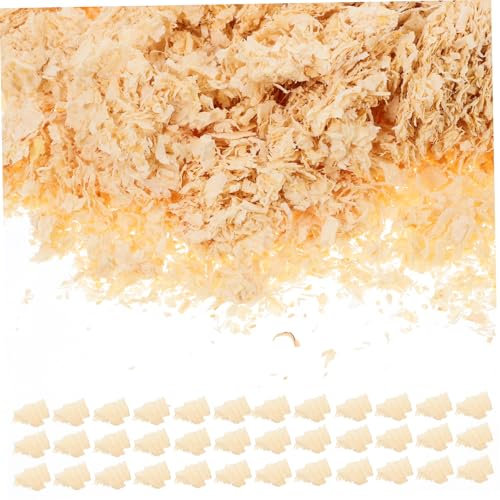 Kisangel Litière Copeaux De Bois pour Rongeurs Lapins Cochons Et Reptiles Fournitures Confortables Et Réutilisables pour Petits Animaux