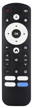Avancerad röstfjärrkontroll för Hyled5524g4km Para TV-styrenhet med strömning genväg handsfree-kontroll röstfjärrkontroll med kommandon