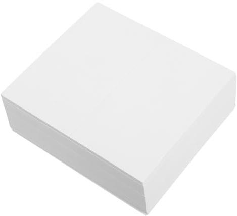 DECOMELODY 100 pezzi Carte Segnaposto Bianche per Tavolo Biglietti da Tavolo Vuoti Pieghevoli per Matrimonio Buffet Festa ed Eventi Etichette Nome Ospiti Personalizzabili