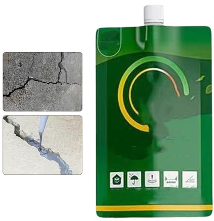 Sigillatura per calcestruzzo impermeabile – Adesivo sigillante resistente alle intemperie | Impermeabile Anti-perdita Crepa Riempitivo per la riparazione del calcestruzzo lastra di crepe di