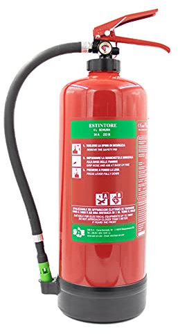 ESTINTORE IDRICO 6L OMOLOGATO EN 3-7