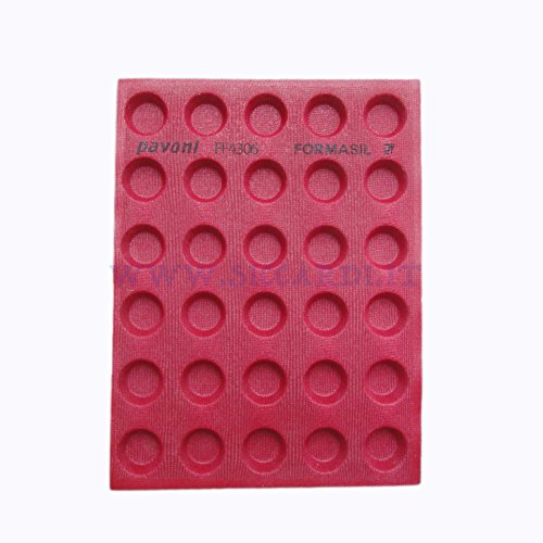 Pavoni Stampo in Silicone microforato Formasil Ø 4-30 Impronte