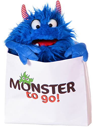 Living Puppets W776 Handpuppen, Blau, 35cm