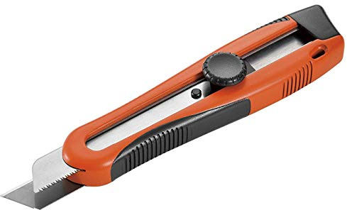 KAKURI Retractable Japanese Pull Saw, Heavy Duty Multi-Purpose 2 Way Blade (Office Cutter & Wood Saw), Made in Japan
