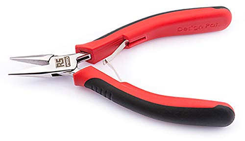 RS PRO Needle-Nose Pliers Straight Stainless Steel 130 mm / Jaw 25 mm