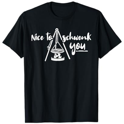Saarländer Schwenken Grillen Saarland Schwenker Saarländer T-Shirt