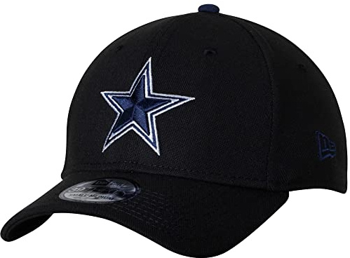 New Era NFL keps 39thirty basebollkeps amerikansk fotboll NFL Core hatt alla lag logotyper lagfärger, Dallas Cowboys, L-XL