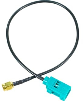 Fohevers Cavo SMA maschio a Fakra Z femmina RG174, 30 cm | Adatto per navigazione e GPS, comunicazioni del veicolo, radio digitale