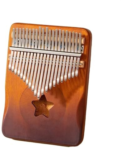 Kalimba 17/21 Mahogany Chromatic Beginner Keys Professional Thumb Piano Kalimba Music Mini Instrument (Size : 17)