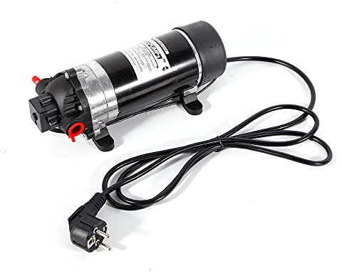 Pompa dell'acqua da 220 V, pompa autoadescante ad alta pressione, pompa a membrana 5,5 l/min, pompa autoadescante, adatta per irrigazione agricola