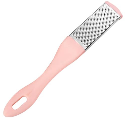 Hornhautfeile für Füße, Fußfeile aus Metall, Stabile Hornhautfeile zum Aufhängen aus Edelstahl, Tragbare Hornhautentferner-Pedikürefeile, multifunktionaler Fußschaber für Damen, Herren, Damen und Herr