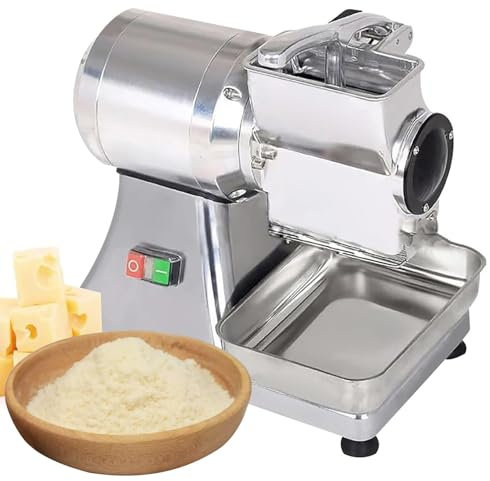 Ostreemaner Grattugia per Formaggio a Manovella con Lama in Acciaio Inox, Grattugia Rotante per Formaggio da Cucina, per Grattugiare E Sminuzzare Formaggi Duri, Noci, Cioccolato