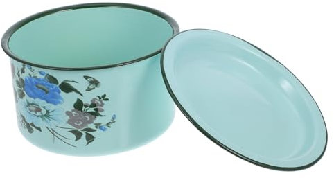 COLLBATH Taza De Esmalte Clásica Para Servir Ramen Cereal o Sopa De Transportar