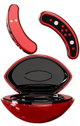 Eye Lift Wand, 3-in-1 Vibrating Red Light Therapy Massager for Dry Eyes, Dark Circles, Puffiness, LCD Display, Face & Neck Sculpting for Fine Lines and Wrinkles (98°F to 113°F)