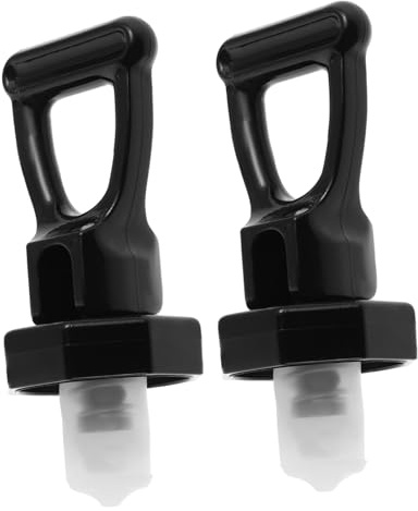CHICAMPERA Poignées de Robinet Installation Facile Lot de 2 Pièces Accessoires en Plastique Noir pour Distributeur D'eau et Seaux à Thé pour Refroidisseurs D'eau
