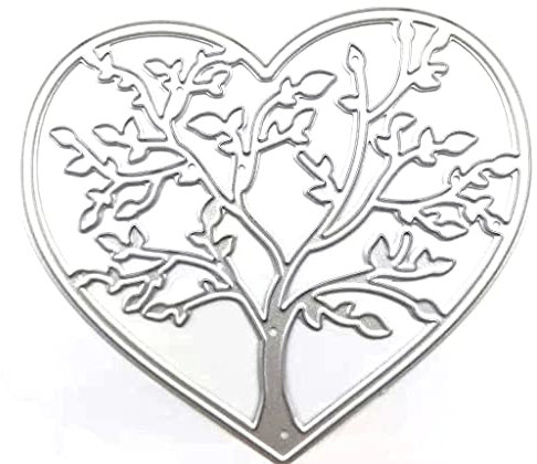 Love Metall-Stanzschablone, kleiner Baum, Prägeschablone, Hochzeitseinladungen, Kartenherstellung