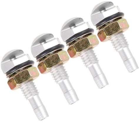 Hemobllo Boquillas De Pulverización Para Limpiaparabrisas Vaporoso 2 Paquetes, Aleación Plateada, Spray Limpiaparabrisas Frontal, Reparación Invierno, Uso Automotor Exterior