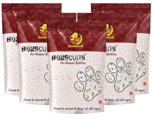 Welpen-Hundekekse – (5 kg) Milchgeschmack, Knochenform, ofengebackene Leckereien mit knuspriger Textur, gesunde, nahrhafte Haustier-Snacks für Training, Zahnpflege und den täglichen Gebrauch, alle