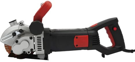 Rainureuse murale fendue 4800 W Fraise murale 6200 tr/min Fraise à rainurer électrique Machine à rainurer murale, fraise à rainurer murale, fraise à béton, fraise murale avec 5 lames de scie