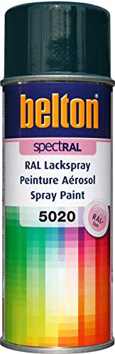 belton spectRAL Lackspray RAL 5020 ozeanblau, glänzend, 400 ml - Profi-Qualität