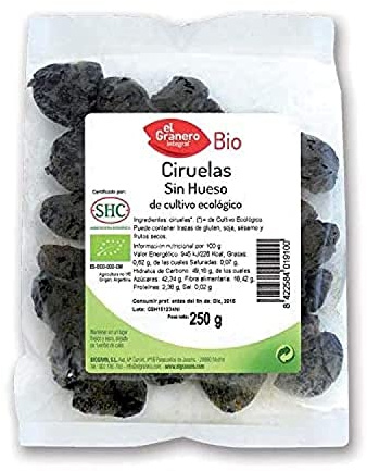 El Granero Integral - Ciruelas sin Hueso BIO - 250 g