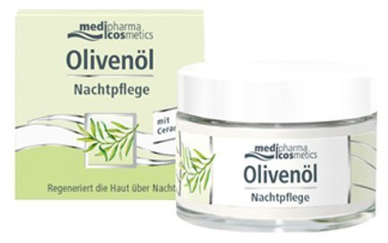 Olivenol Night Cream 50ml cream by Medipharma Cosmetics by Medipharma Cosmetics