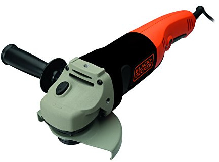 BLACK+DECKER QS & KG1202 en cartón de amoladora 125 mm 1200 W