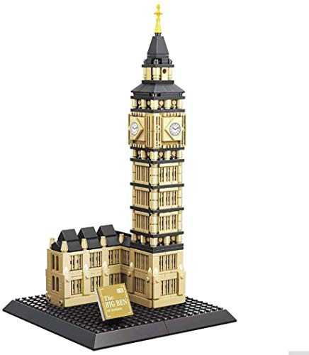 WANGE Big Ben, ElizaBesth Tower Bausteine-Set Architektur-Bausteine-Set.